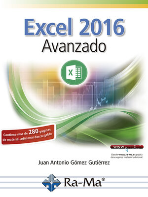 cover image of Excel 2016 Avanzado
